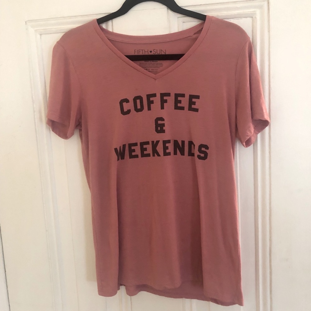 Coffee and Weekends Tee